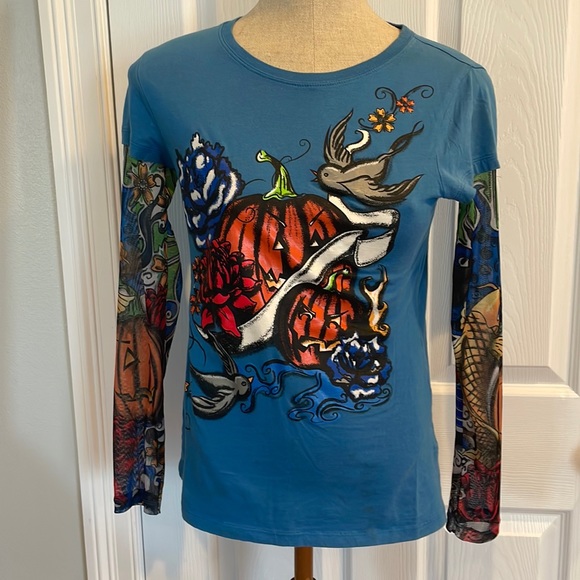 Halloween top Jack-o’-lanterns - Picture 3 of 12